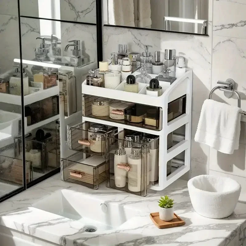 Luxury Skincare Containers - 화장품 수납함 메이크업 케이스 브러쉬 립스틱