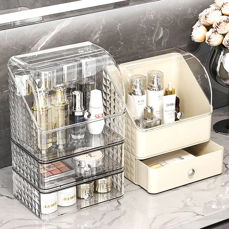 시니어 라이트 센스 럭셔리 데스크탑 메이크업 박스, 투 - Luxury Skincare Containers 리뷰 및 가격
