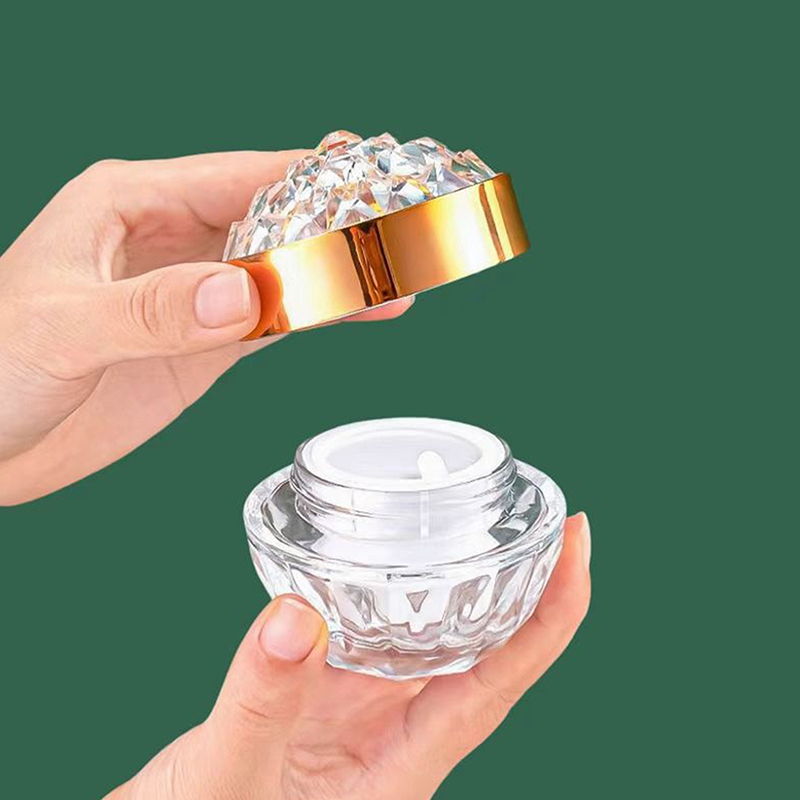 럭셔리 다이아몬드 50g 유리 페이스 크림 용기 뚜껑  - Luxury Skincare Containers 리뷰 및 가격