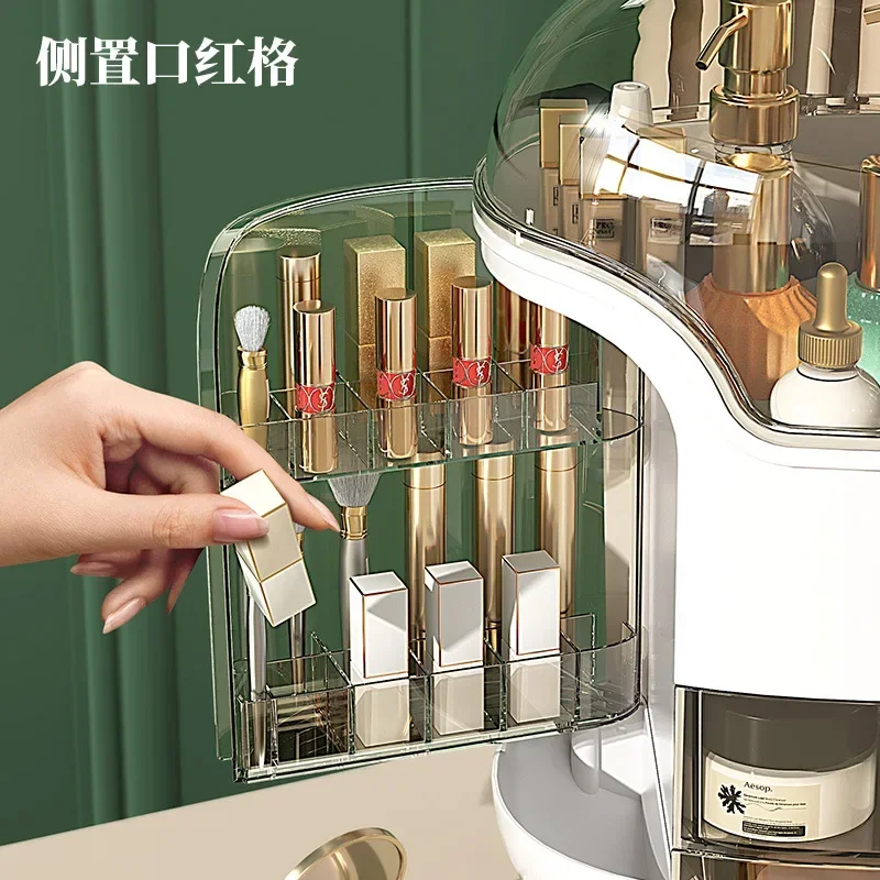 화장품 수납함 고급 데스크탑 대용량 방진 랙 수납 스킨 - Luxury Skincare Box 리뷰 및 가격