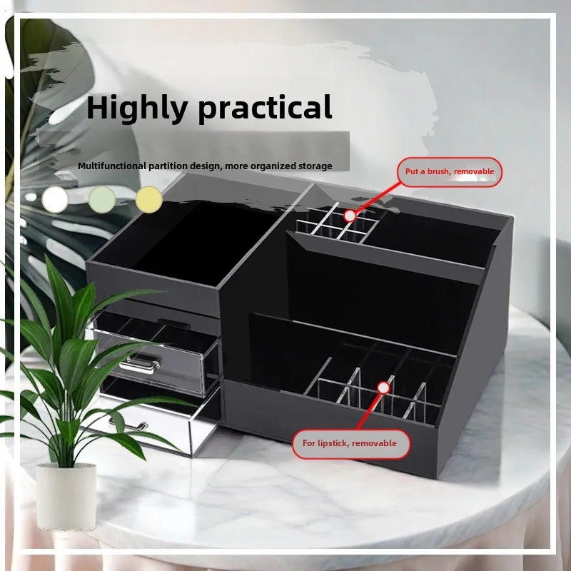 아크릴 화장대 정리함 고급 스킨 케어 디스플레이 트레이 - Luxury Skincare Box 리뷰 및 가격