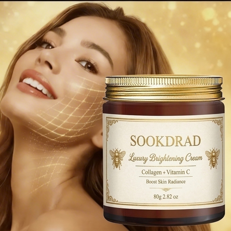 럭셔리 브라이트닝 크림, 콜라겐+비타민 C, 데일리 글 - Skincare Luxury Whitening 리뷰 및 가격