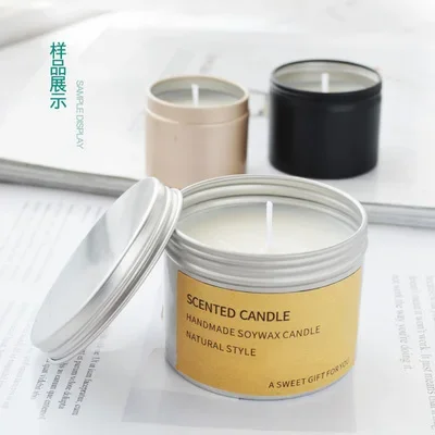 고급 캔들 용기(뚜껑 포함) 대량 원형 캔들 컨테이너  - Luxury Skincare Containers 리뷰 및 가격