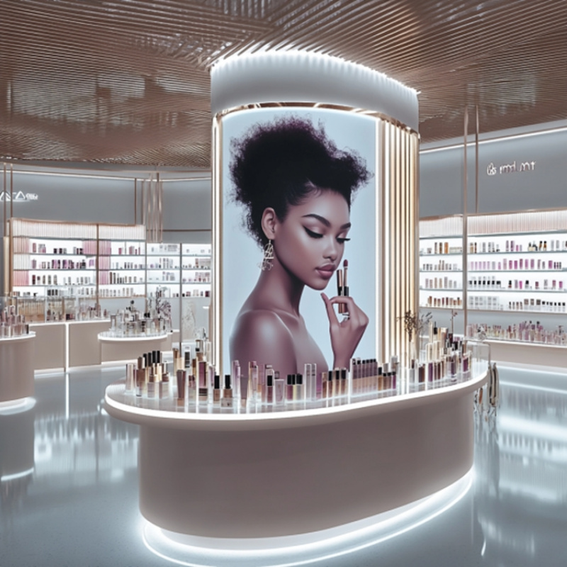맞춤형 고급 모던 맞춤형 스킨케어 화장품 진열장 뷰티  - Luxury Skincare Design 리뷰 및 가격