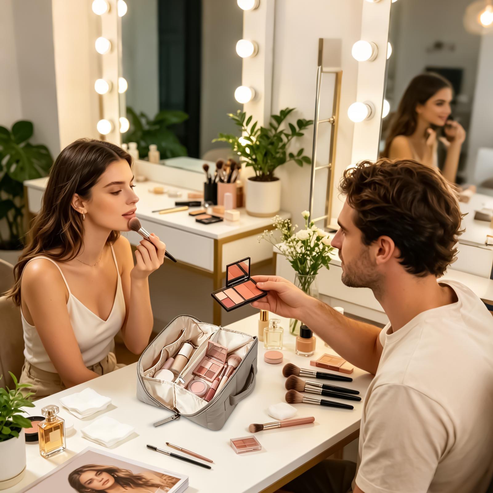 메이크업 정리함 화장품 가방 메이크업 케이스 수납 파우 - Luxury Skincare Containers 리뷰 및 가격