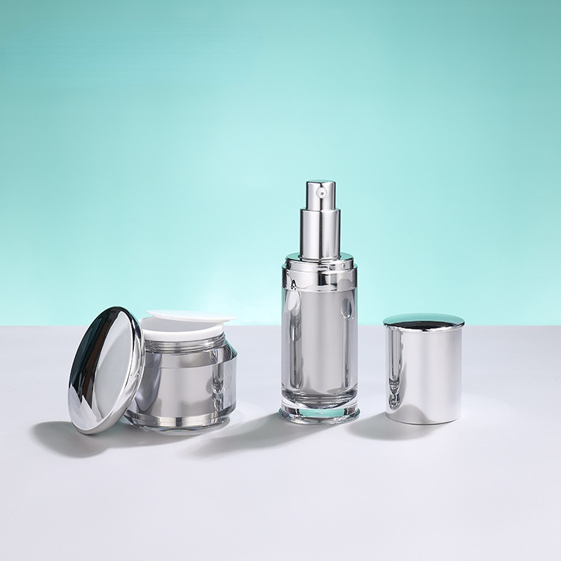 빈 아크릴 로션 크림 화장품 병, 실버 럭셔리 스킨 케 - Luxury Skincare Containers 리뷰 및 가격